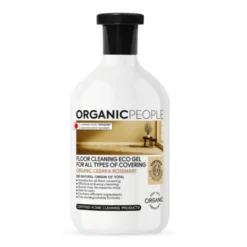 Gel Limpiador de Suelos ECO Pino y Romero Orgánicos, Organic People, 500 ml