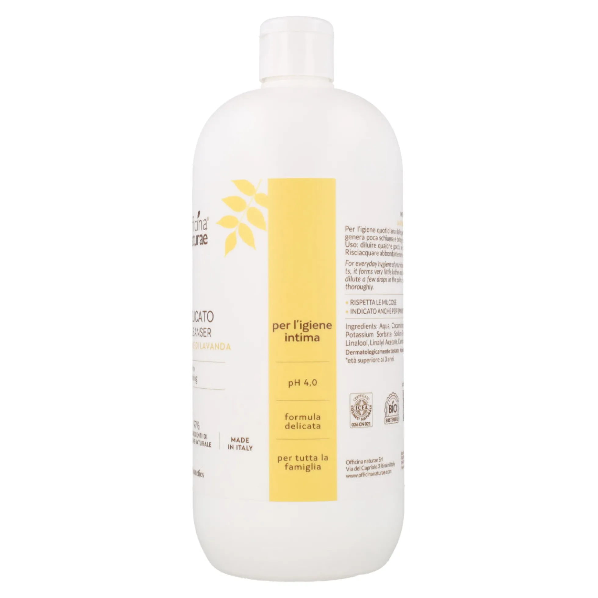 Gel íntimo Natù Officina Naturae 1 L