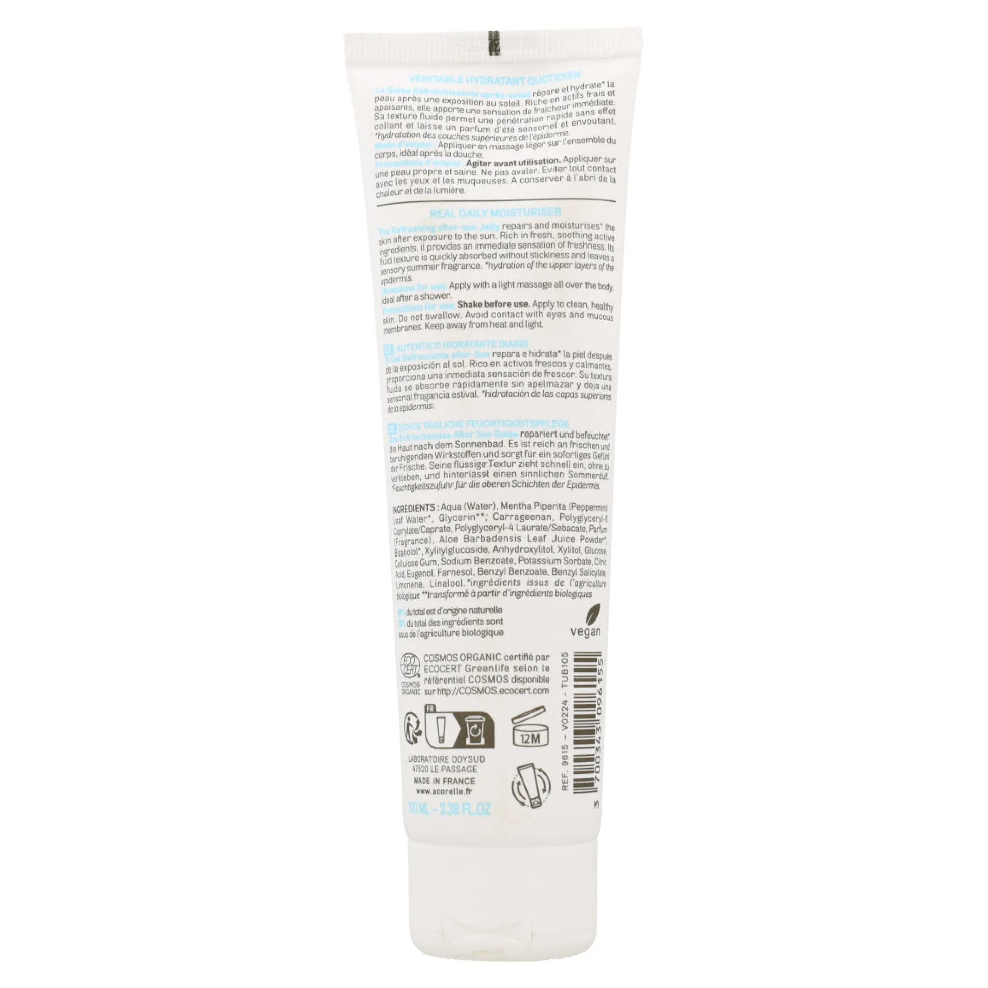 Gel Refrescante Aftersun Acorelle 100 ml