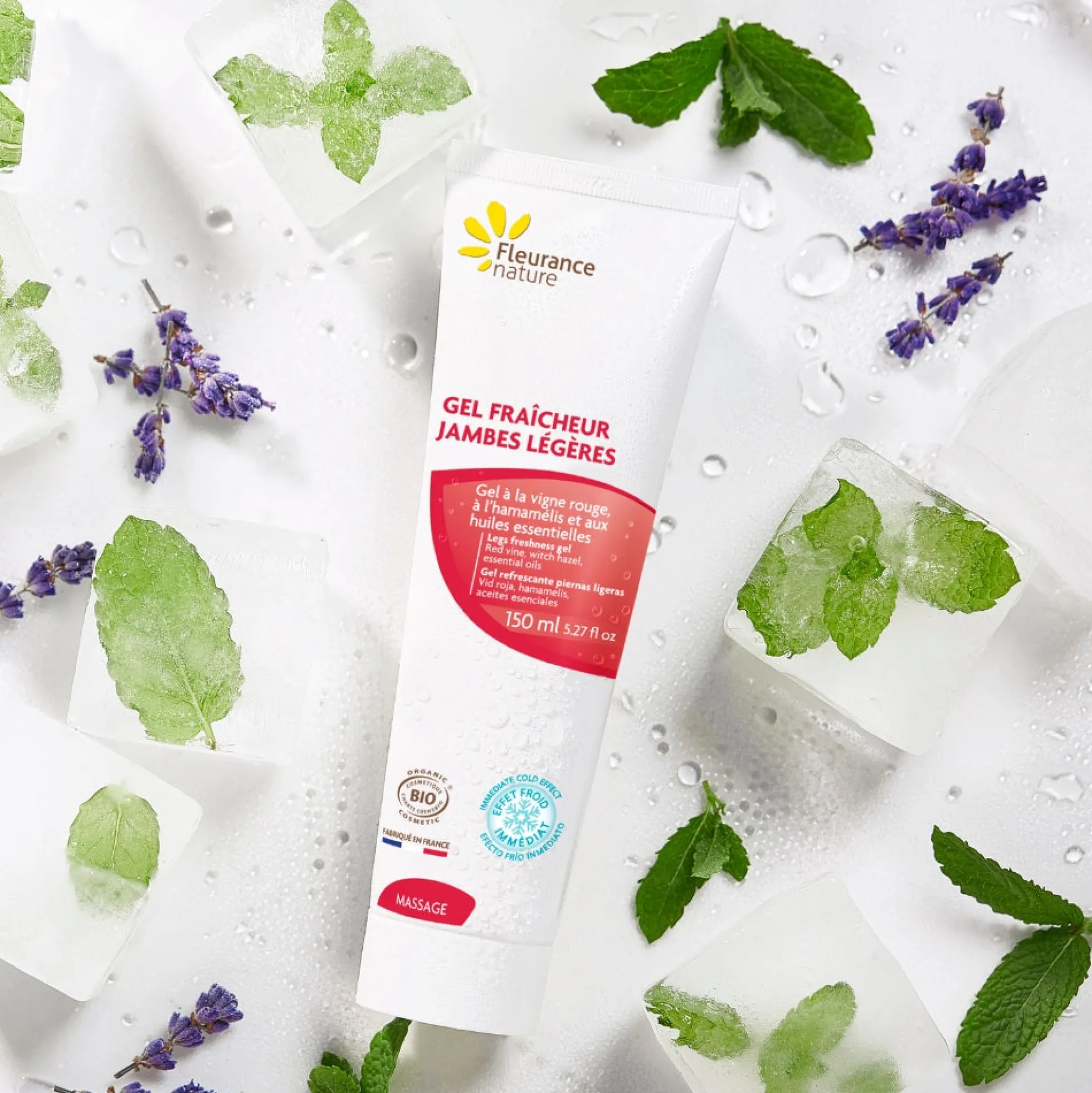 Gel Refrescante Piernas Ligeras Eco Fleurance Nature 150ml