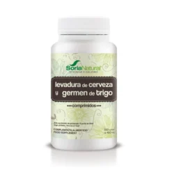 Germen de Trigo y Levadura de Cerveza Soria Natural, 500 comprimidos