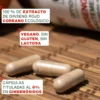 Ginseng Rojo Bio, Alta Concentración | 60 Cápsulas