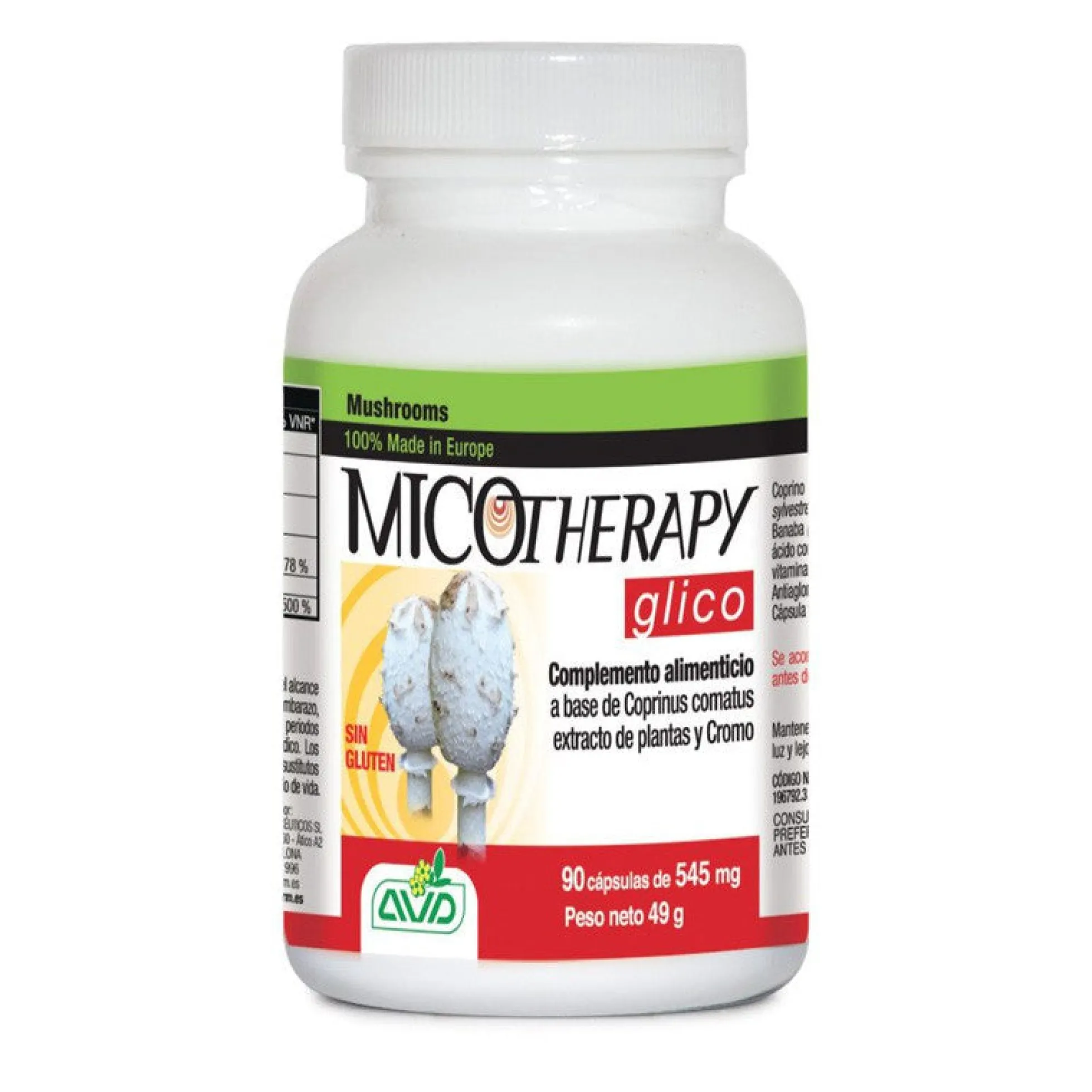 Glico 90 Capsulas Bio Micotherapy Avd Reform