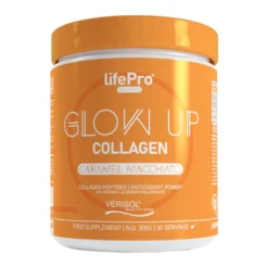 Glow Up Collagen - 300g - Caramelo Capuchino - Colágeno - Lifepro