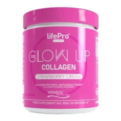 Glow Up Collagen - 300g - Nata Y Fresa - Colágeno - Lifepro