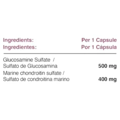 Glucosamina - Condroitina 900 60 Caps