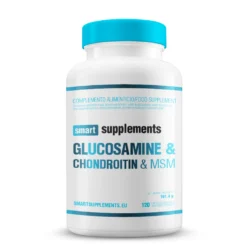 Glucosamina, Condroitina Y Msm - 120 Cápsulas Vegetales - Glucosamina - Smart Supplements
