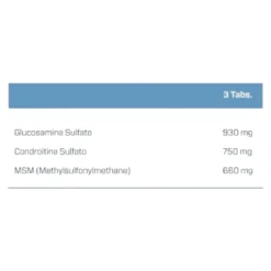 Glucosamine Chondroitin & Msm 90 Tab