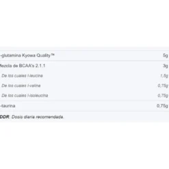 Gluta5 - 400g - Frambuesa - Glutamina - Quamtrax