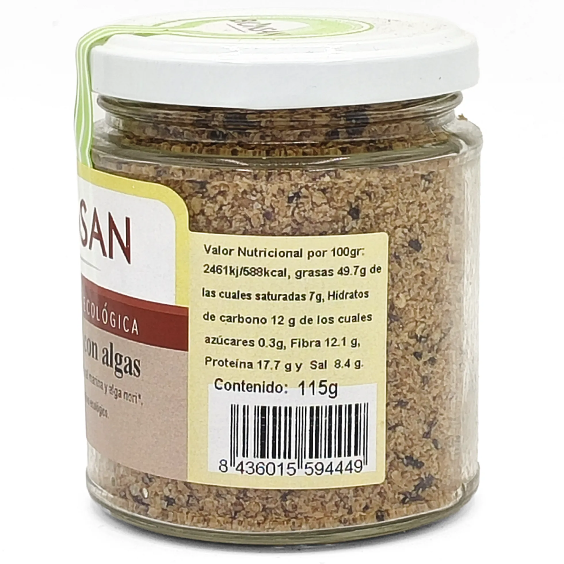 Gomasio Con Alga Nori Eco Bionsan 115g