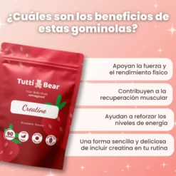 Gominolas De Creatina – 90 Gominolas
