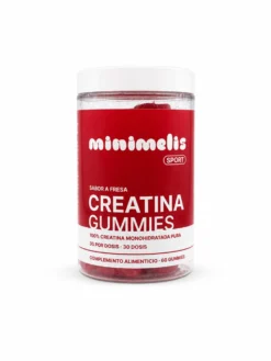 Gominolas De Creatina Sabor Fresa 60 Unidades 3g Por Dosis
