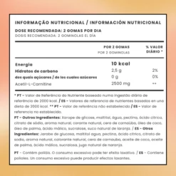 Gominolas De L-carnitina – 60 Gominolas