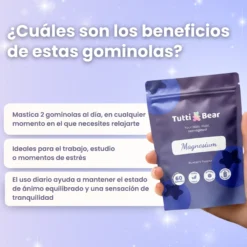 Gominolas De Magnesio – 60 Gominolas