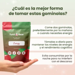 Gominolas Energéticas Con Guaraná – 60 Gominolas