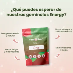 Gominolas Energéticas Con Guaraná – 60 Gominolas