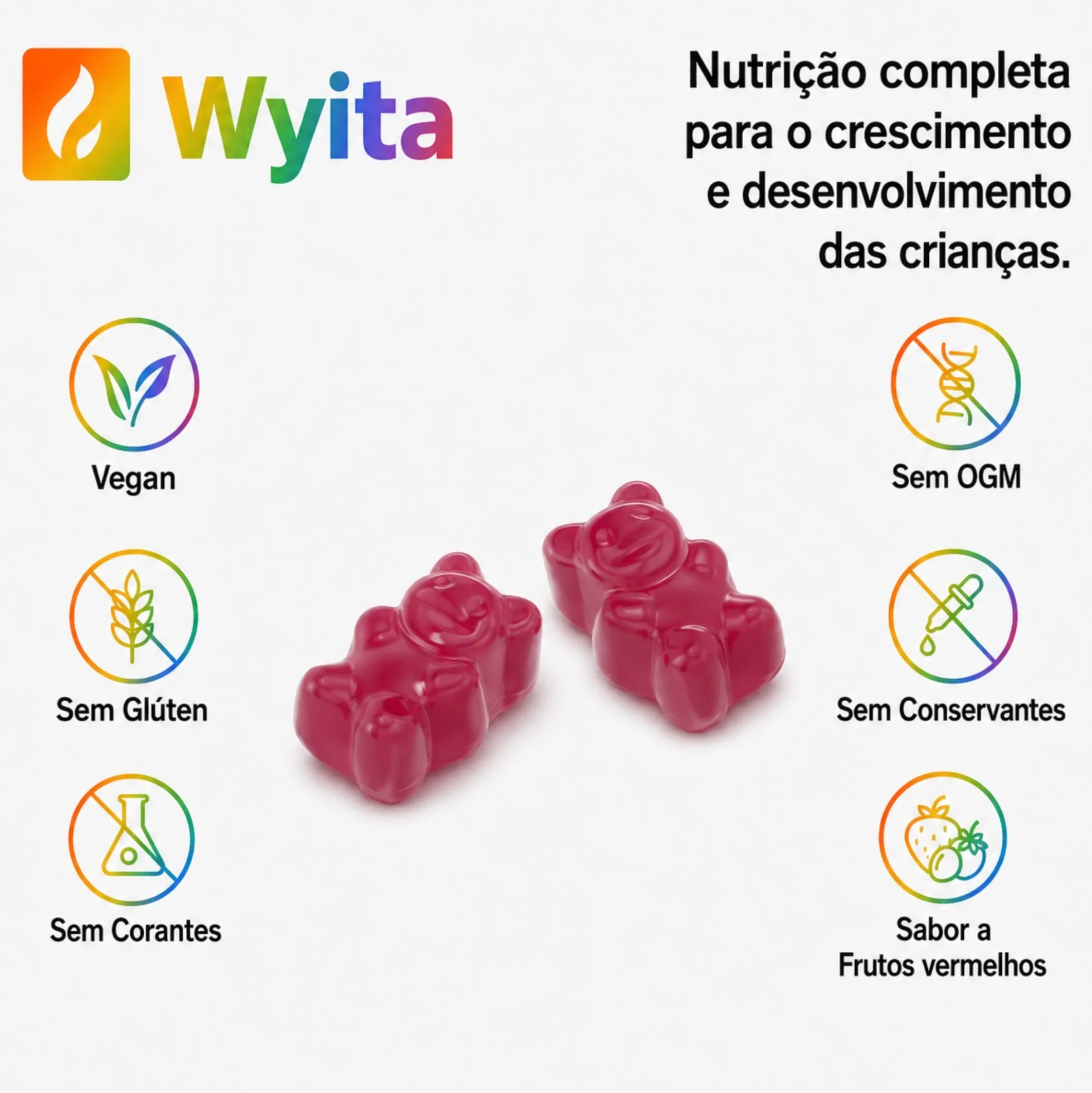 Gominolas Multivitamínicas Para Niños