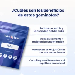 Gominolas Para El Alivio Del Estrés – 60 Gominolas