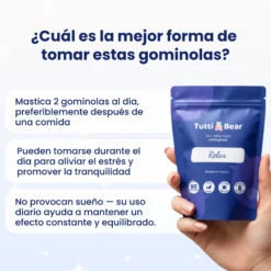 Gominolas Para El Alivio Del Estrés – 60 Gominolas