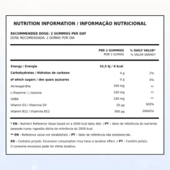 Gominolas Para El Alivio Del Estrés – 60 Gominolas