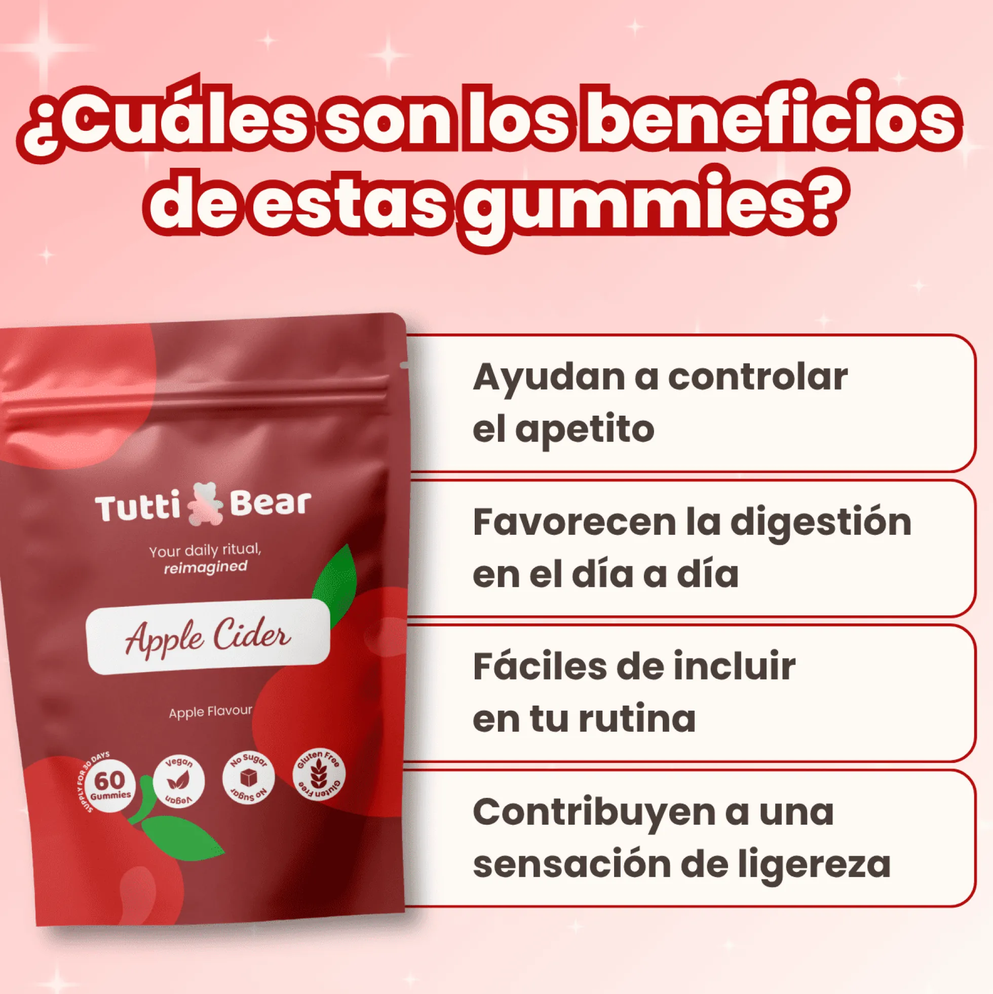 Gominolas Para El Control Del Apetito – 60 Gominolas