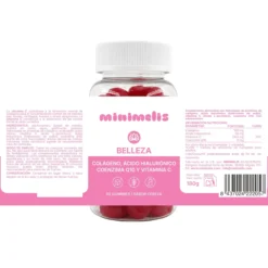 Gominolas Para El Cuidado De La Piel Colageno Ac. Hialurónico Q10 Sabor Cereza 60 Ud