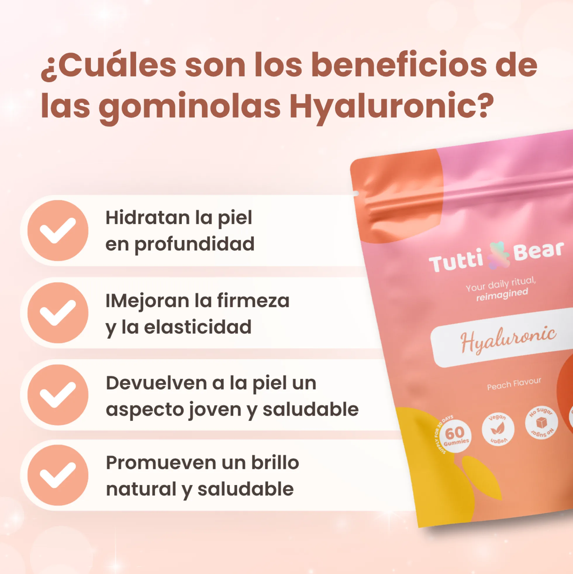 Gominolas Para Hidratación Y Firmeza De La Piel – 60 Gominolas