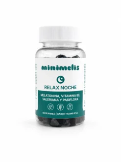 Gominolas Para Mejorar El Sueño Melatonina Extractos Vegetales Sabor Frambuesa 60 Unidades 1 Mg Por Dosis