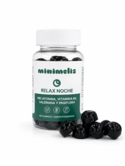 Gominolas Para Mejorar El Sueño Melatonina Extractos Vegetales Sabor Frambuesa 60 Unidades 1 Mg Por Dosis
