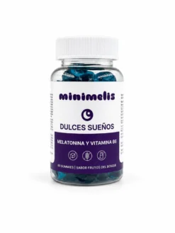 Gominolas Para Mejorar El Sueño Melatonina Sabor Frutos Del Bosque 60 Unidades 1,90 Mg Por Dosis