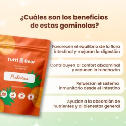 Gominolas Probióticas – 60 Gominolas