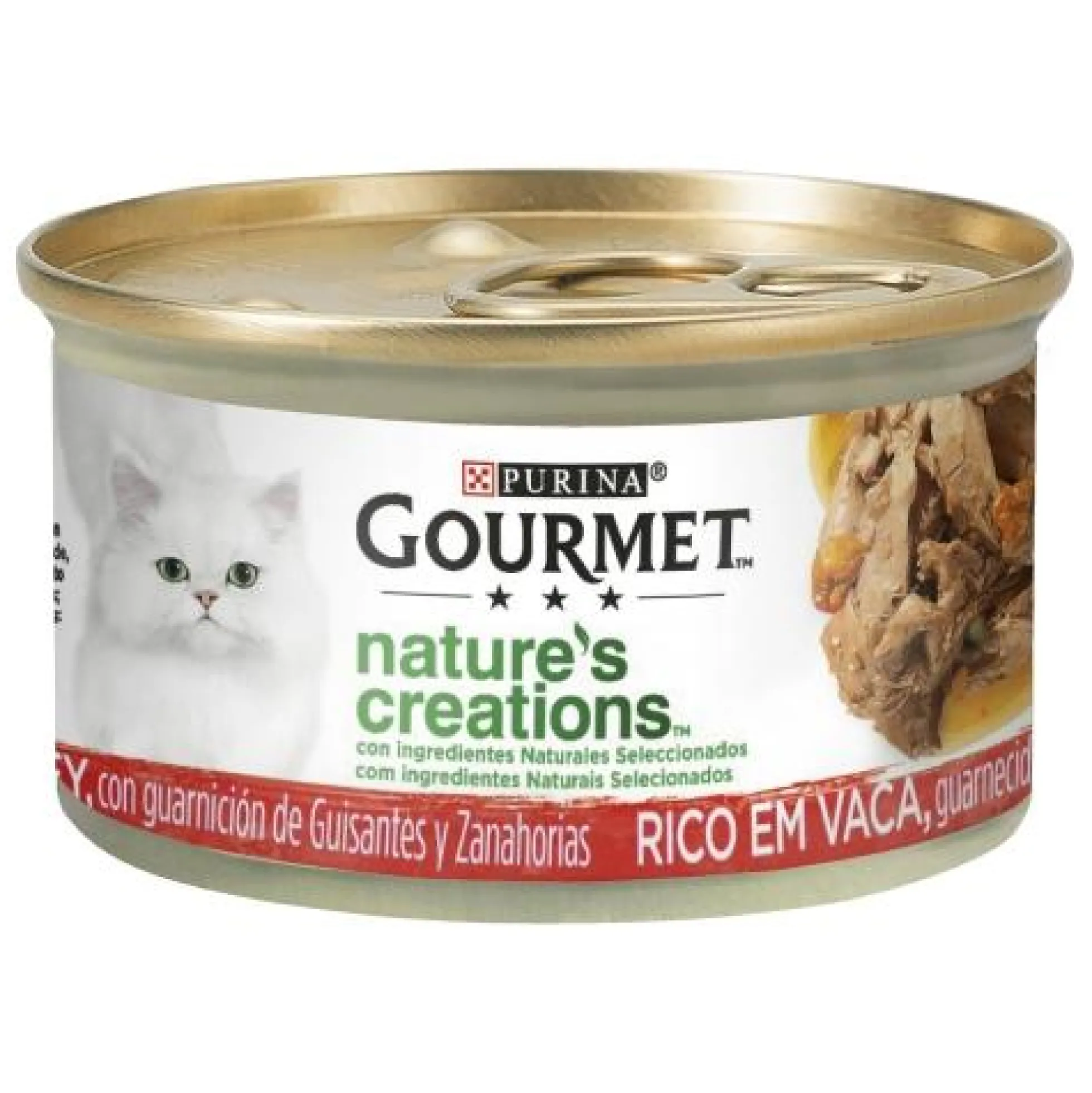 GOURMET Nature's Creations Mini Filetes rico en buey 85 g