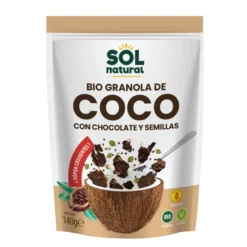 Granola Crunchy de Coco con Chocolate Bio Sol Natural 140 g