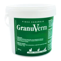 GranuVerm 500g – Complemento nutricional granulado para gallinas, patos y otras aves – Apoyo digestivo