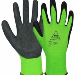 Guantes De Trabajo Superflex Green, Talla 6, Para Montaje Y Jardinería