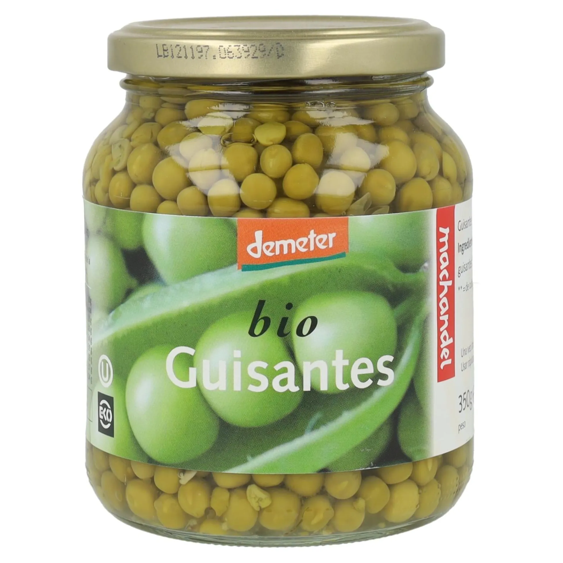Guisantes bio Machandel, 330gr
