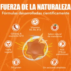 Gummies Energía con Ginseng JOY+ 60 uds