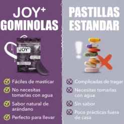 Gummies Sueño Reparador con Melatonina y Lavanda JOY+ 60 uds