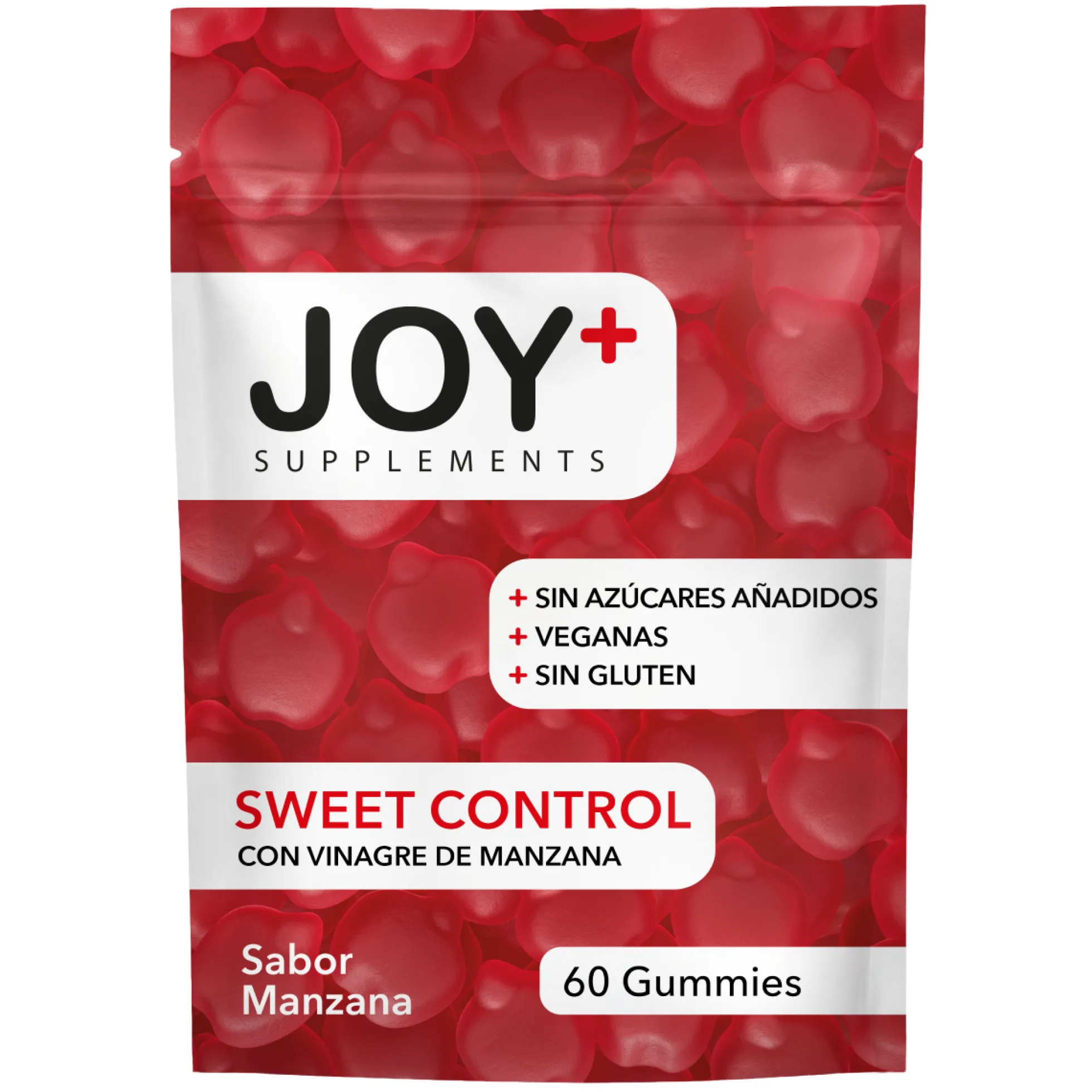Gummies Sweet Control con Vinagre Manzana JOY+ 60 uds