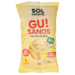 Gu! Sanitos de Maiz Gigantes Bio Sol Natural 75 g