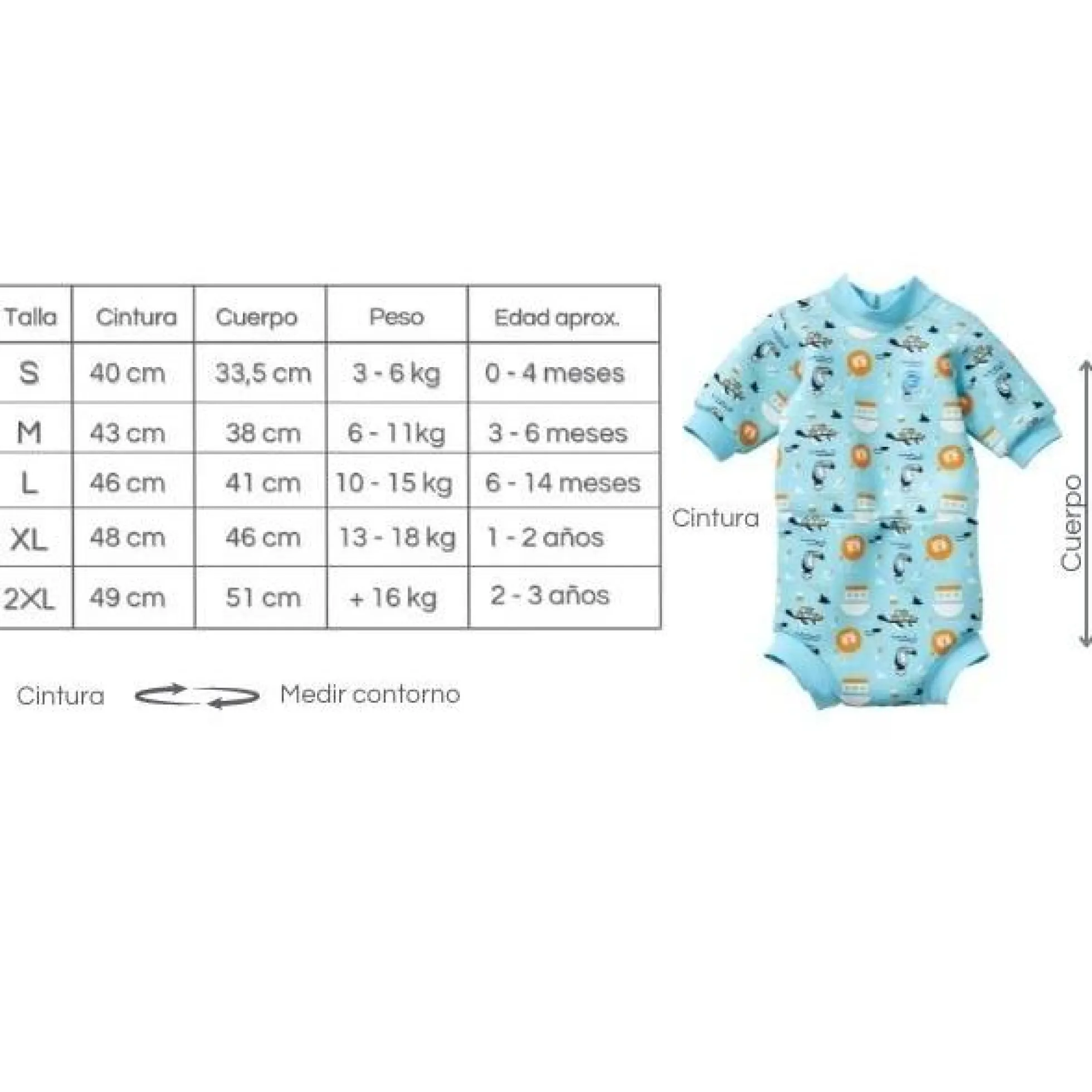 Happy Nappy Traje Baño Nina's Ark Splash about