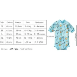 Happy Nappy Traje Baño Noah's Ark Splash about M