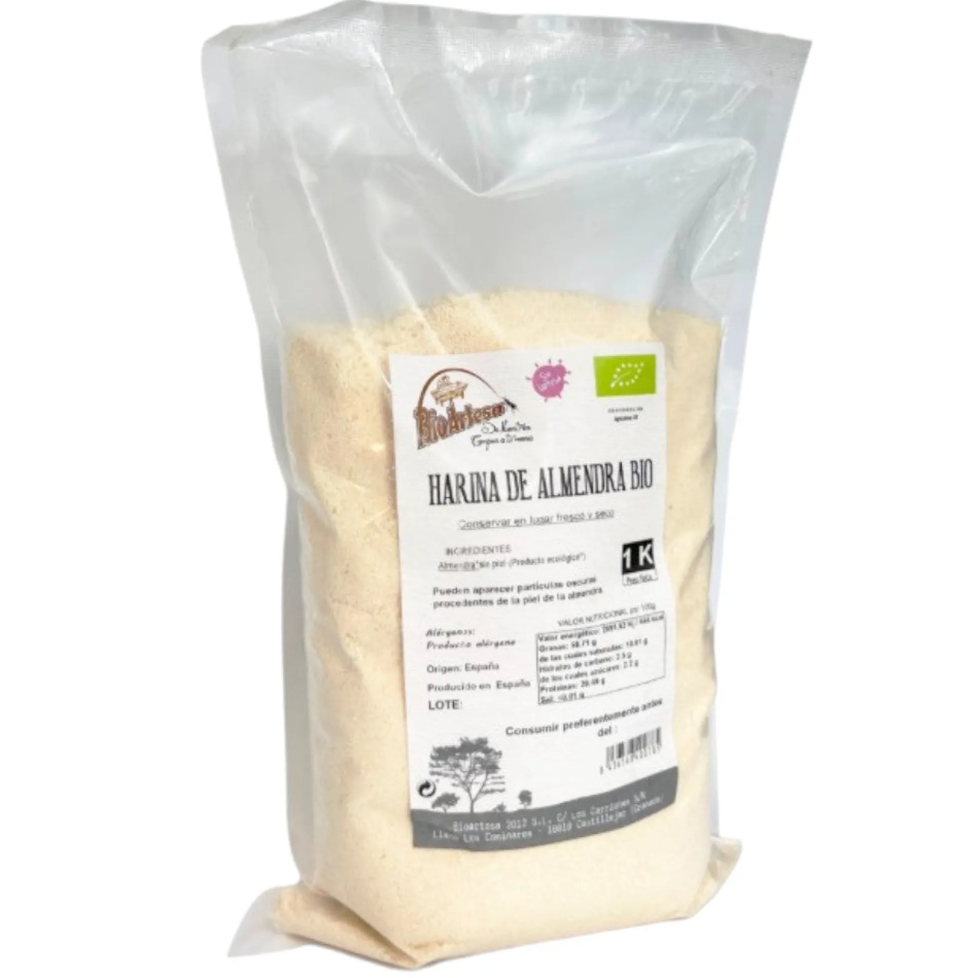 Harina De Almendra Bio 1 Kg