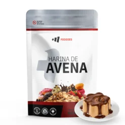 Harina De Avena - 1kg - Panna Cotta - Fuente De Hidratos De Carbono - Masmusculo