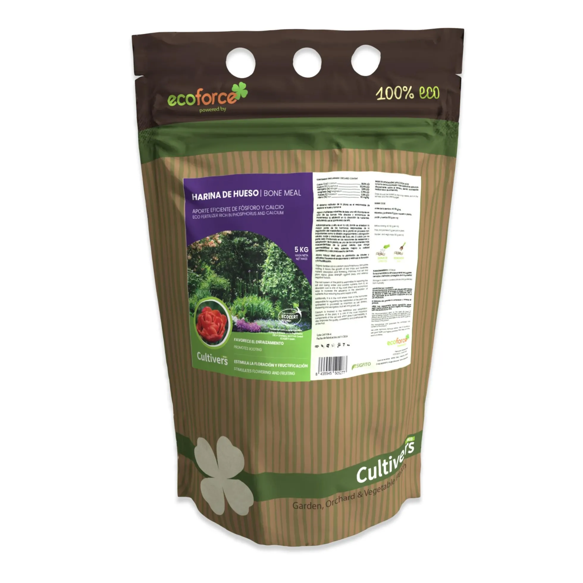 Harina Hueso Cultivers 2x1kg
