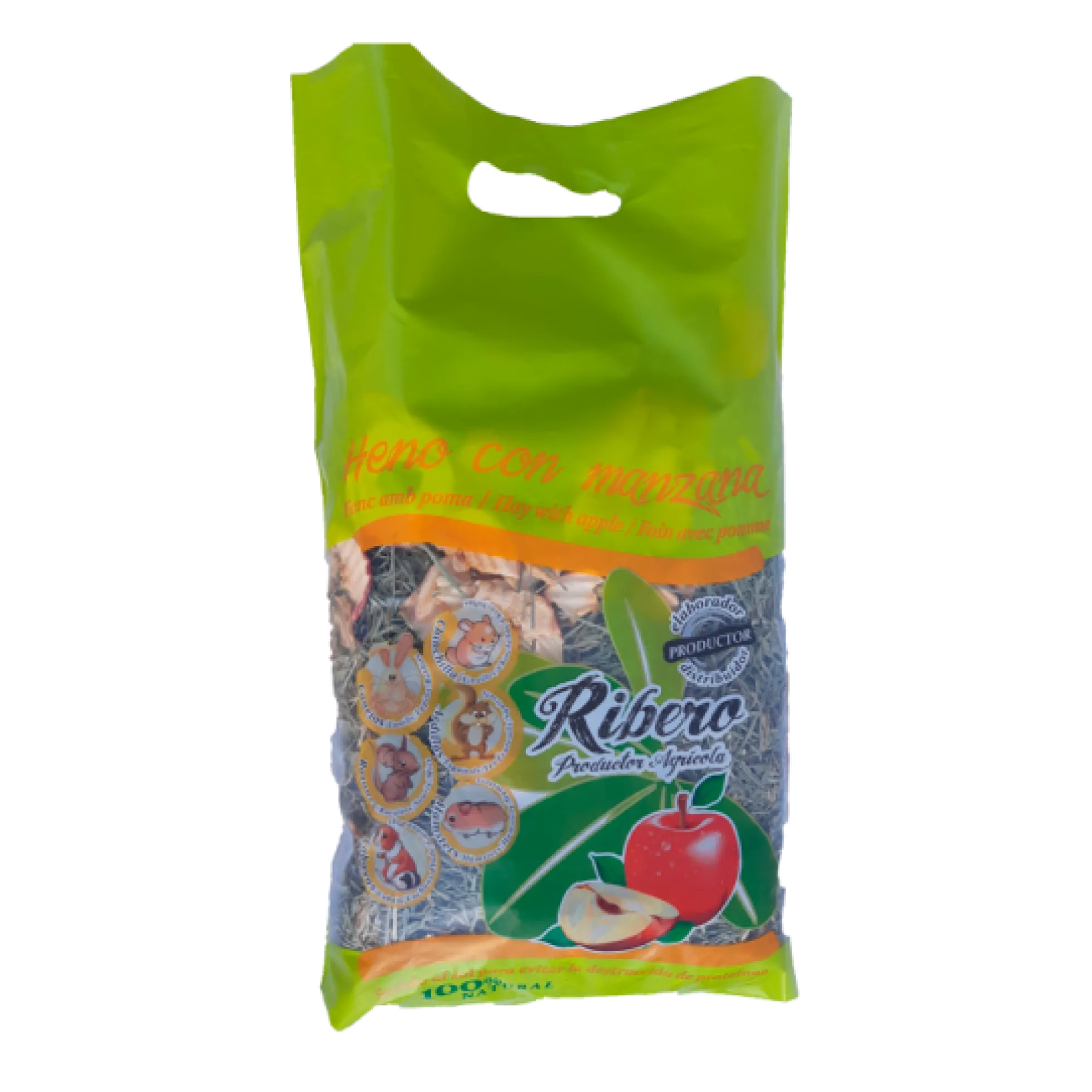 Heno de festuca con manzana Ribero 500 g