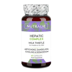 Hepatic Complex Cardo Mariano + Alcachofa, Nutralie, 60 Cápsulas