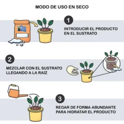 Hidrogel Para Plantas | Water Plants 500g | Perlas Retenedoras De Agua Para Reducir La Frecuencia De Riego
