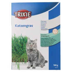 Hierba Gatos con Bandeja Trixie 100 g