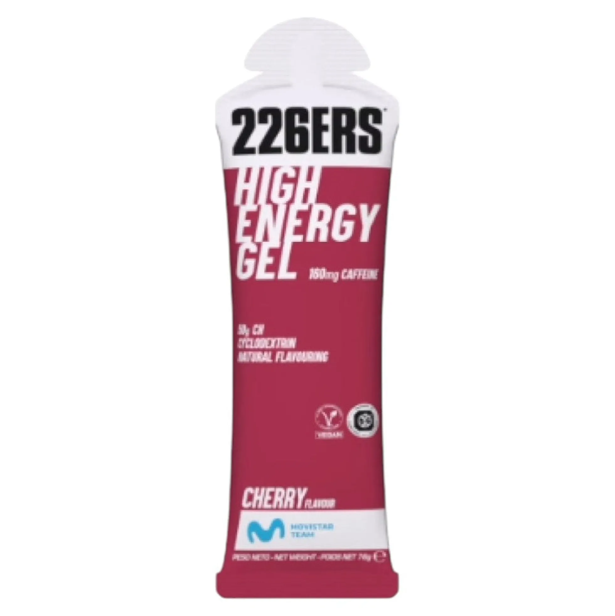 High Energy Gel Caffeine 76 Gr Cereza
